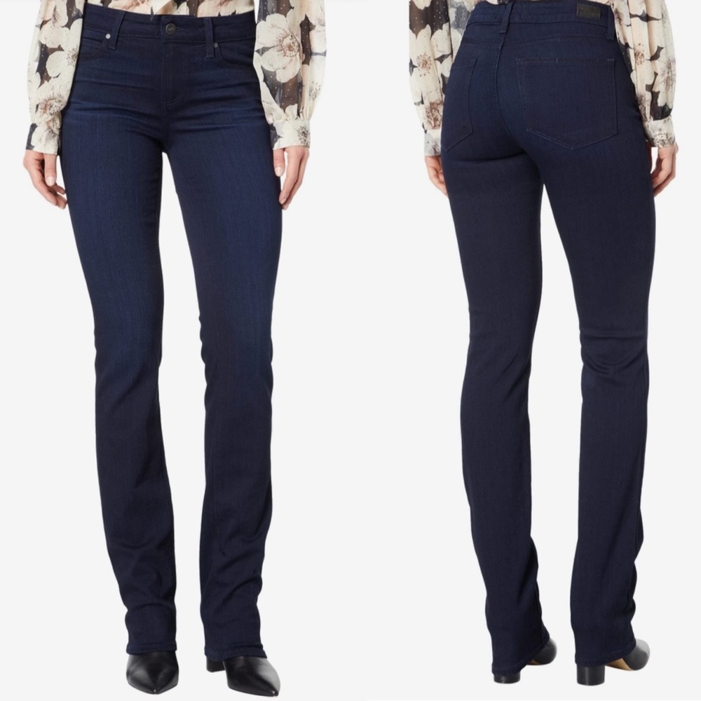 Paige Skyline Straight Dark Wash Jeans 26